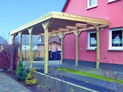 Einzelcarport 7006 Akzent mit Lichtband